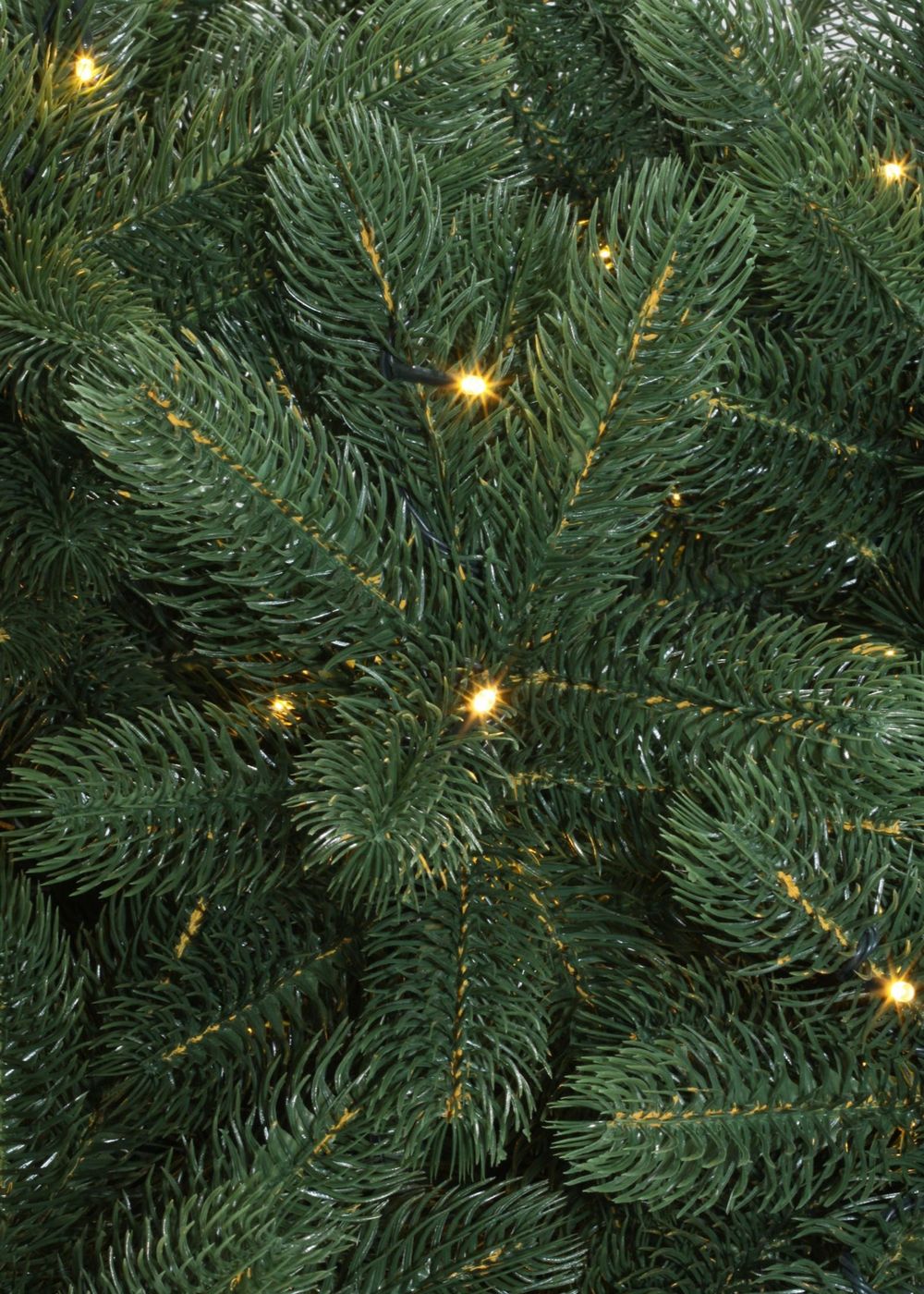 Елка с гирляндой встроенной «Русская Императрица» (Литая хвоя) 230 см / 2,3 м