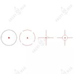 Прицел коллиматорный Ratchet 1x23x34 Gen2, RGD, Vector Optics