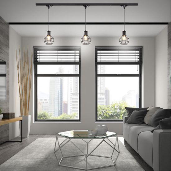 370423 PORT NT19 252 черный Светильник трековый однофазный трехжильный IP20 E27 50W 220V ZELLE