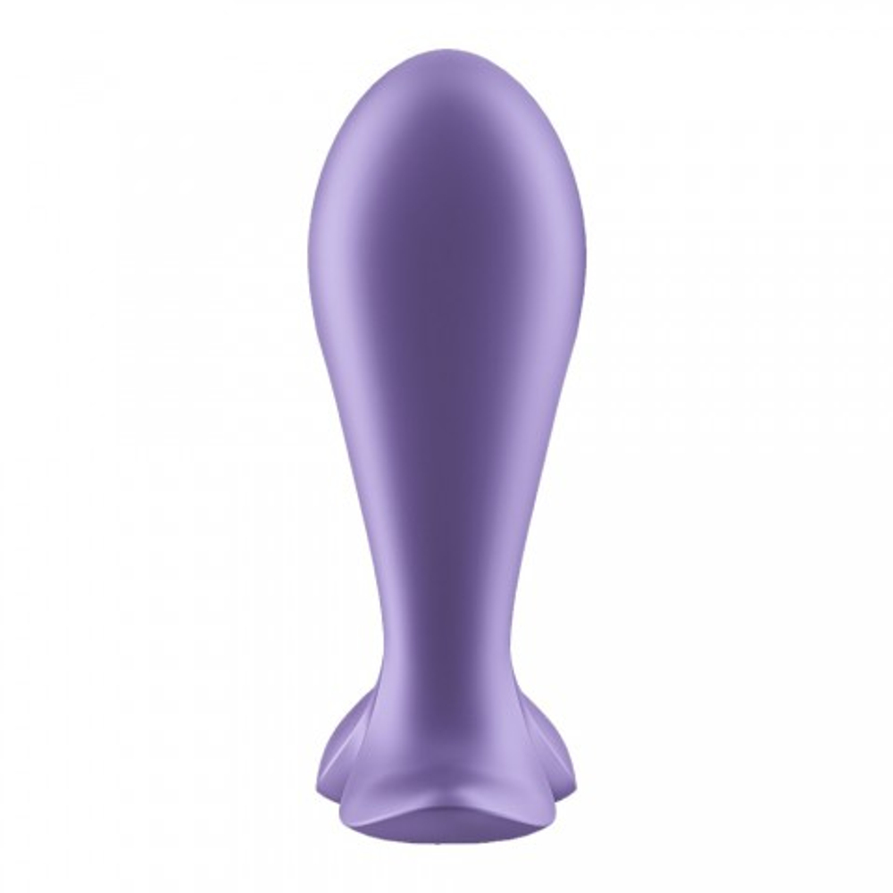 Анальный виброплаг Satisfyer Intensity Plug фиолетовый (Connect App)