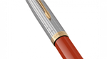 Шариковая ручка Parker 51 Premium Red GT стержень: M, цвет чернил: black, в подарочной упаковке.