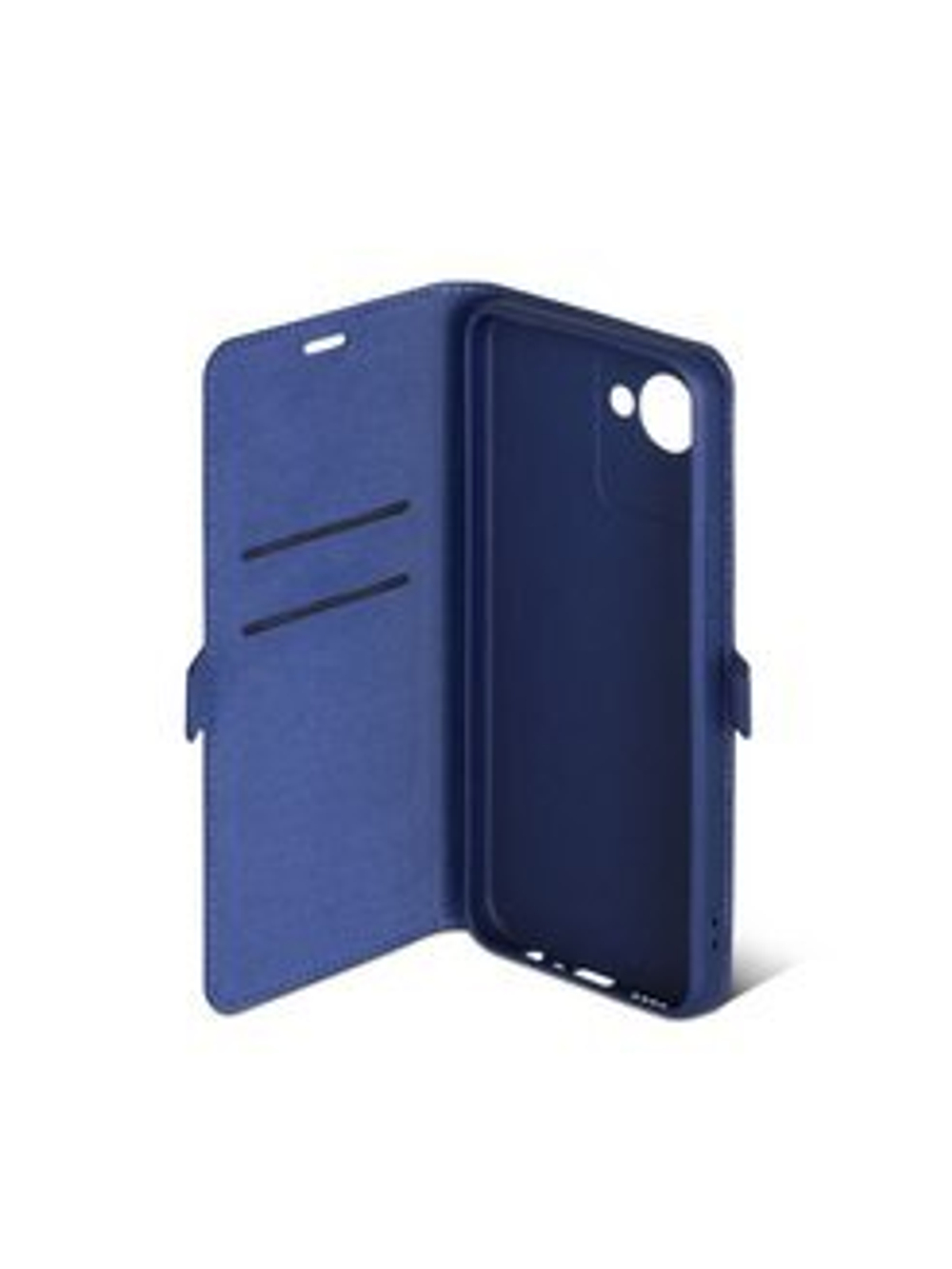Чехол с флипом для Realme C30/Narzo 50i Prime blue DF