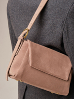 Замшевая сумка Nova DBR 31391 капучино
