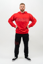 Толстовка LONG PULLOVER HOODIE LEGACY 704 Красная