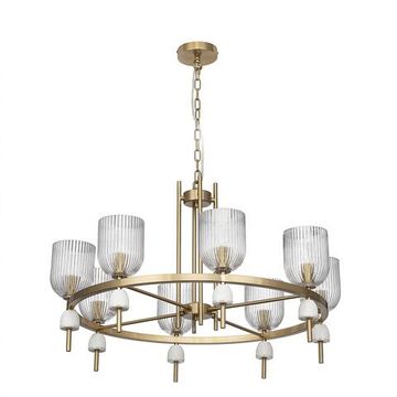 Подвесная люстра 8*E14 CL255183 латунь CARSON Citilux