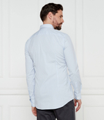 Рубашка P-HANK-spread-C1-222 BOSS BLACK - голубой(50533433)