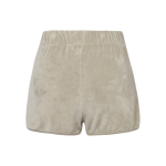 Шорты Fear of God Essentials SS22 Women's Velour Beach Shorts Sea Foam Logo, FOG-SS22-147