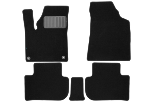 Коврики в салон  FAW Besturn T77 2021- кроссовер, 5шт. (текстиль) арт.KLEVER0506201522110KH