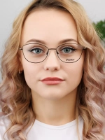 Оправа для очков для зрения металлическая брендовая