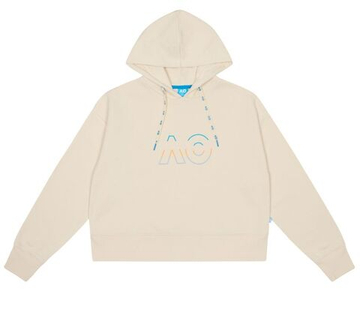 Женская Кофта теннисная Australian Open Oversized Logo - Бежевый