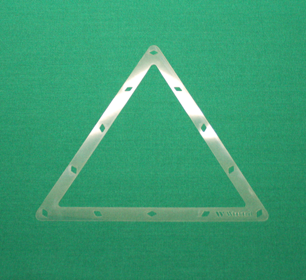 Комплект трафаретов для установки шаров 57,2мм (пул)