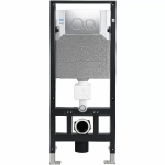 Унитаз с инсталляцией WeltWasser AMBERG 506 + NESENBACH 004 GL-WT + AMBERG RD-CR