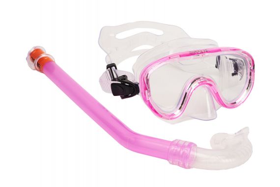 Набор для снорклинга Seac Marina Set маска/трубка розовый