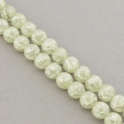 Нитка Кварц 39 см. 10 мм. (Без замка) - Серая