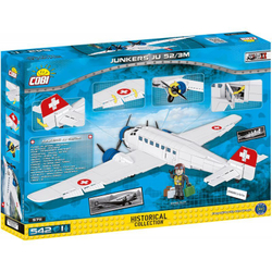 Историческая коллекция COBI WWII - самолет Junkers JU 52 / 3M 5711