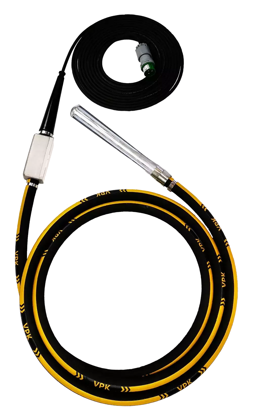 Глубинный вибратор VPK-60T высокочастотный - [42V / 60 мм]