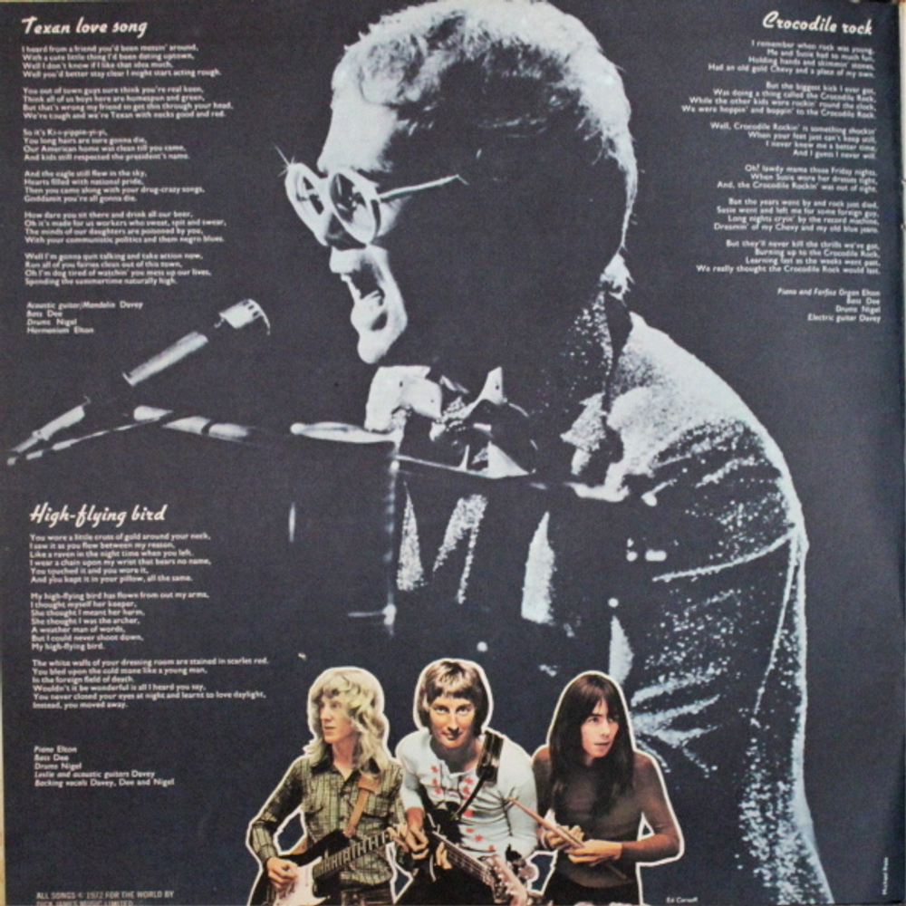 Elton John / Don't Shoot Me I'm Only The Piano Player (LP)