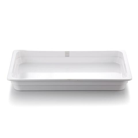 Гастроемкость 1/1 h65 мм пластик меламин 524*323*65 мм 9 л White P.L. Proff Cuisine