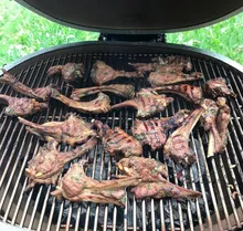 Керамический угольный гриль Primo Oval XL 400, 47x64 см