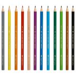 Карандаши цветные 12цв. Faber-Castell ECO ЗАМОК, с точилкой
