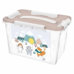 ЯЩИК УНИВЕРСАЛЬНЫЙ С ДЕКОРОМ 290х180ММ, 6,65Л (Белый)