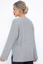 Джемпер трикотажный Ютта (серый) Б14726-30М LT Collection