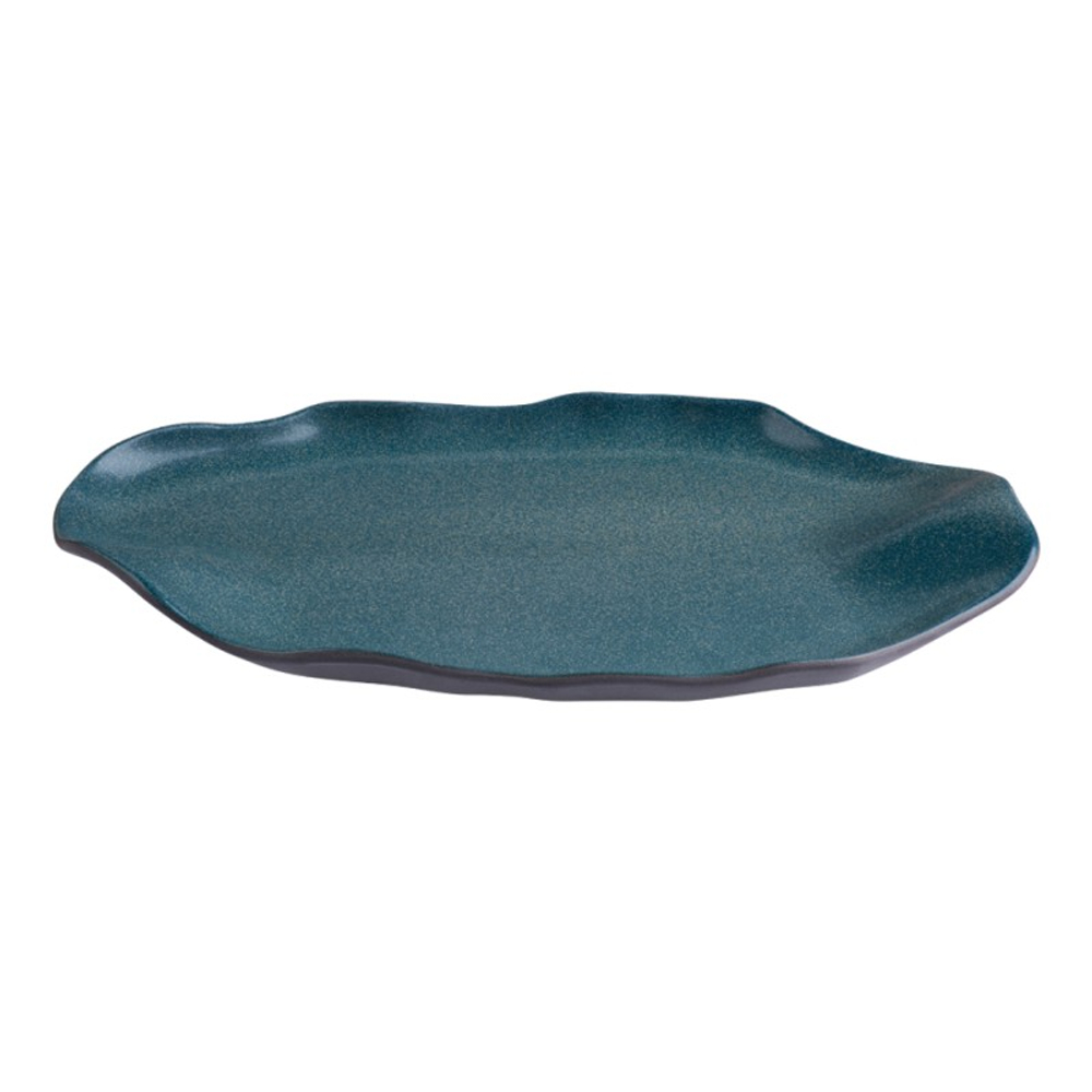 Блюдо овальное 33см Roots Teal