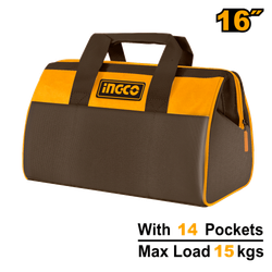 Сумка для инструментов 16" INGCO HTBG281628