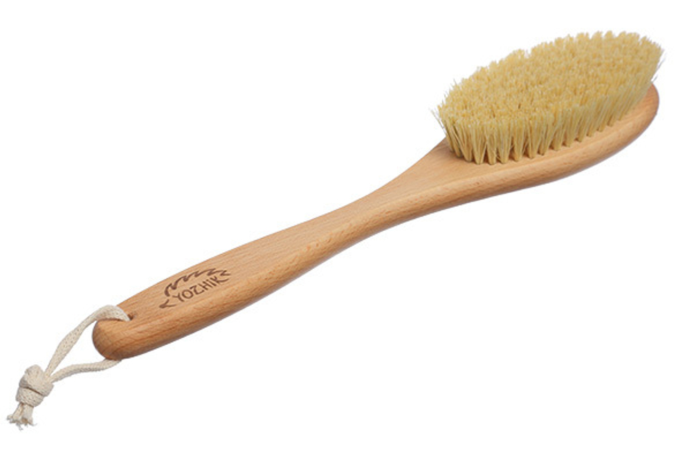 YOZHIK Massage brush (XL Light class, natural tampico fiber)