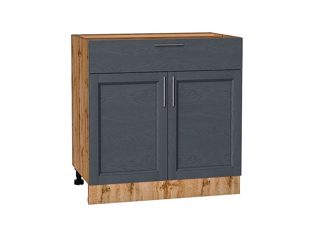 Шкаф нижний с 2-мя дверцами и ящиком Сканди