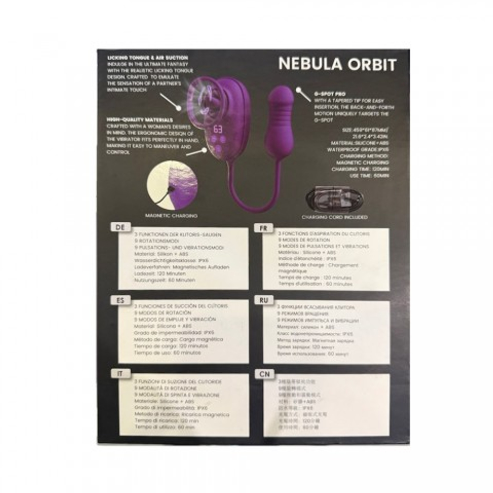Стимулятор клитора Amovibe Nebula Orbit инновационный