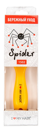 Щетка ILMH "Spider Classic" 1502 желтая глянцевая L