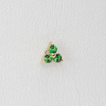 Threeleaf tops with Precious gems