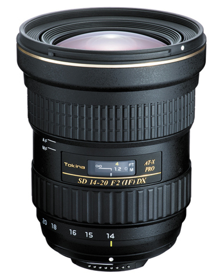 Объектив Tokina AT-X 14-20 F2 PRO DX для Nikon F