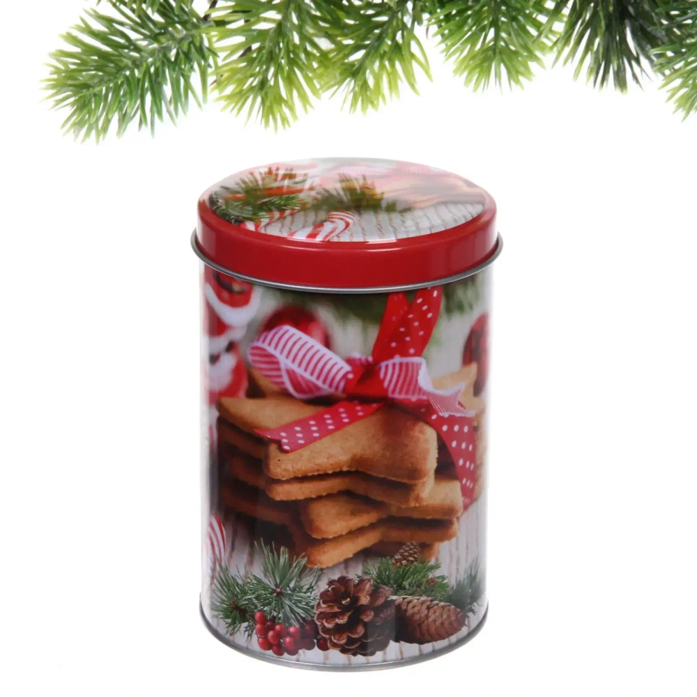 Банка жестяная «Пряничное чудо» 800мл, 9*13см