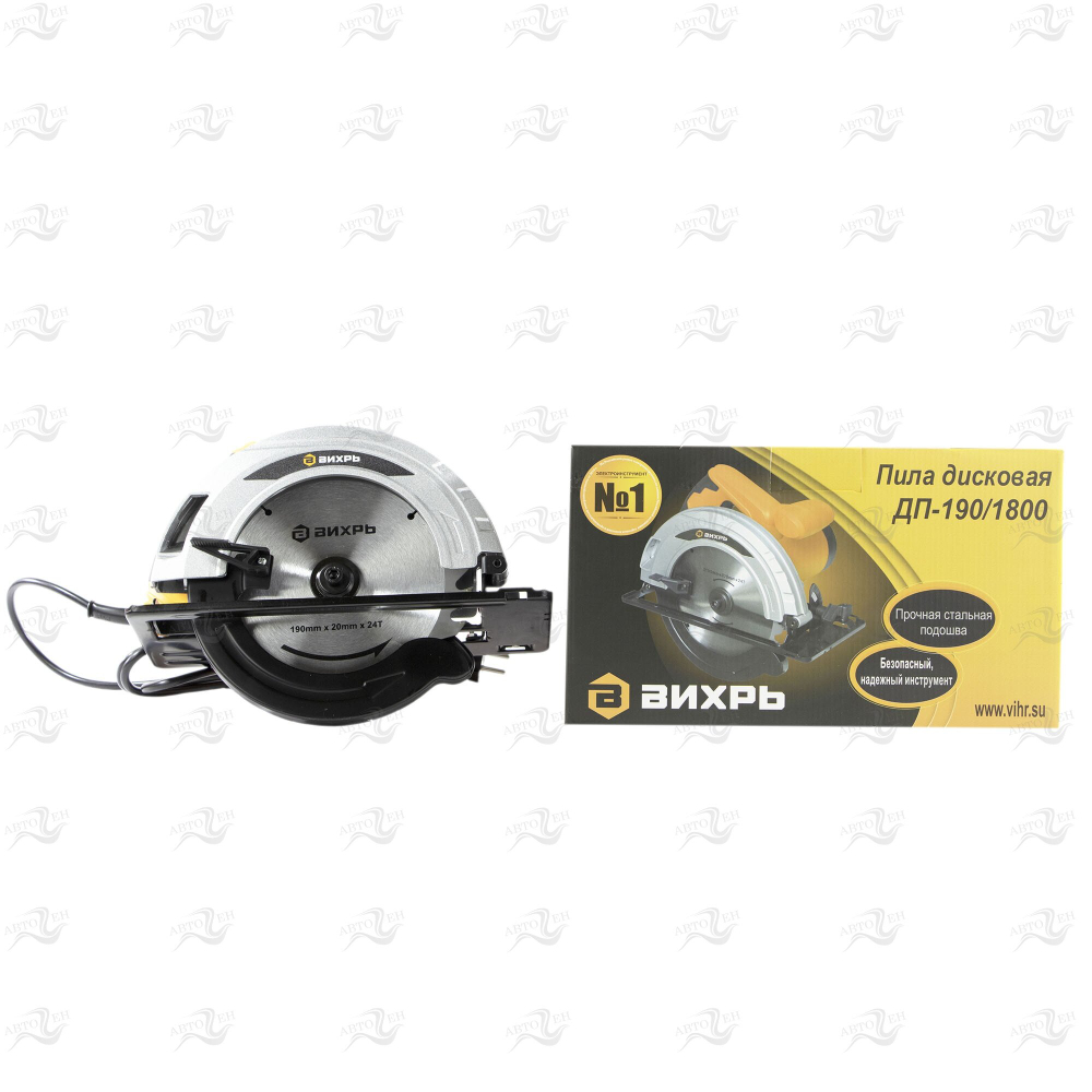 Дисковая пила ВИХРЬ ДП-190/1800