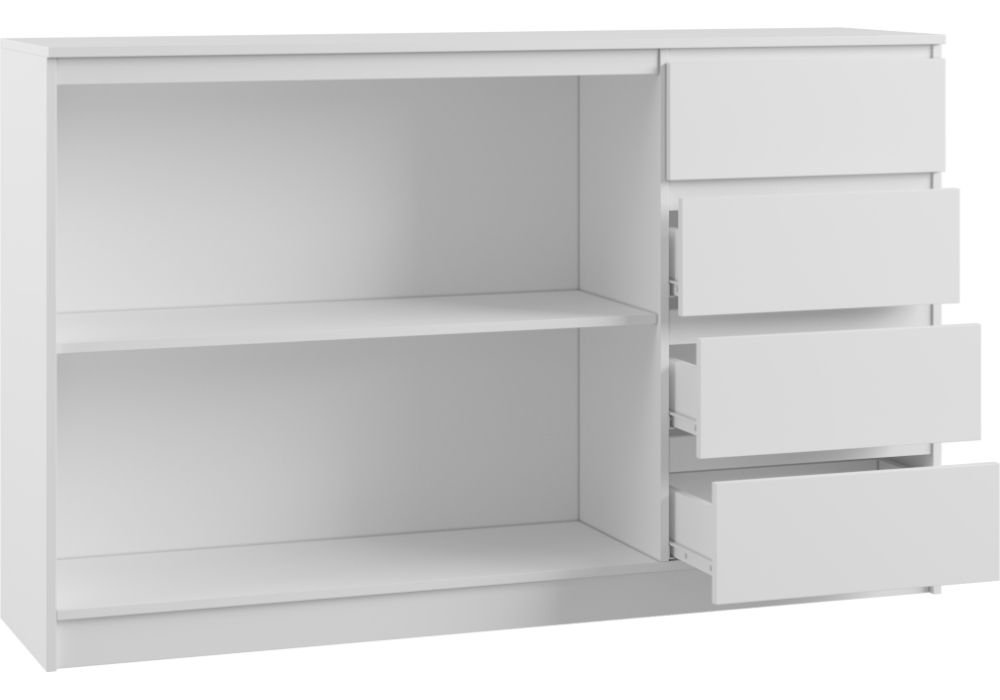 Комод Мадера Комби 1 лдсп белый