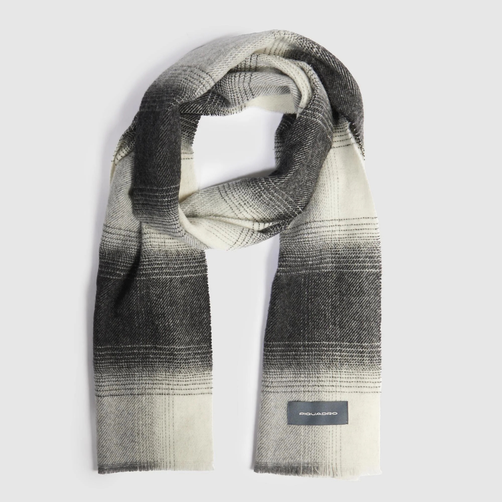 Мужской шарф Piquadro SC6877SC23/Gray-black