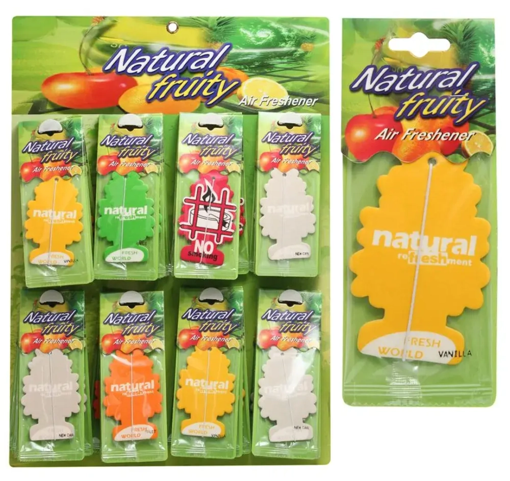 Ароматизатор воздуха &apos;&apos;Ёлка&apos;&apos;TOP CAR DL-F007 (80шт/уп)