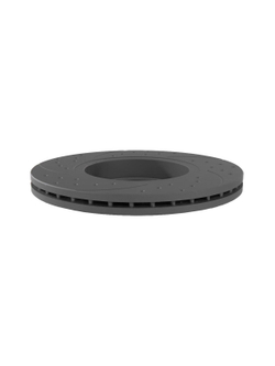 Диск тормозной передний перфорированный PRO-LINE с покрытием комплект RENAULT MEGANE II/SCENIC II /VENT.D 280MM GANZ GIJ06115S