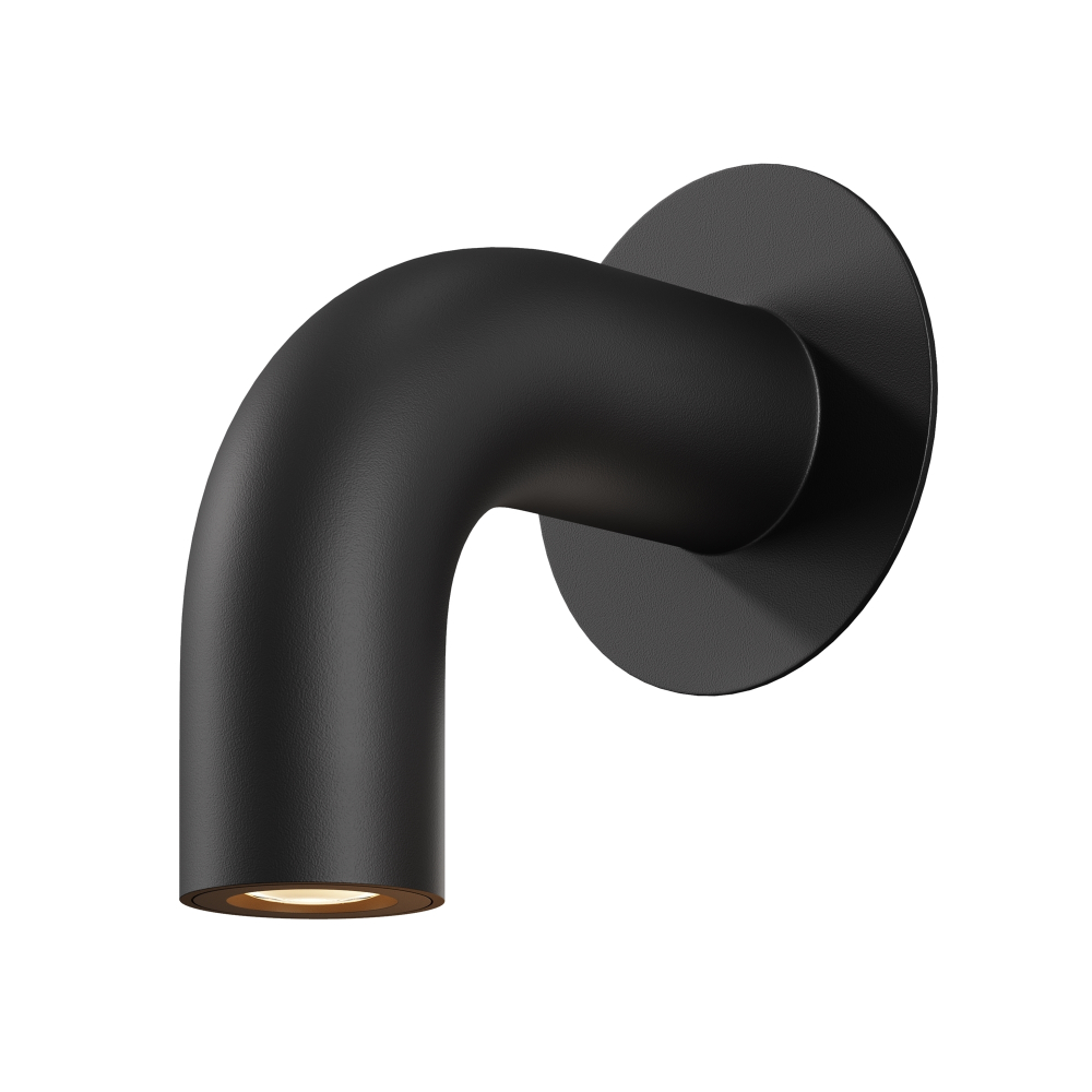 Уличный настенный светодиодный светильник Maytoni Sleek O477WL-L2GF3K