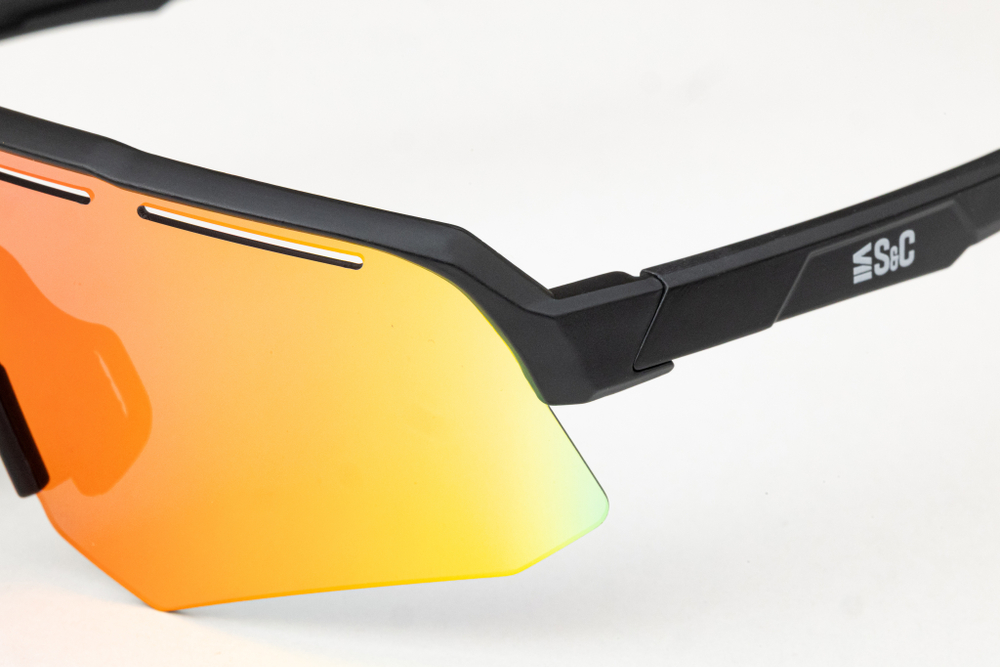 Очки S&C ZACAN True revo purple mirror, Matt black