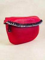 Сумка женская поясная натуральная кожа