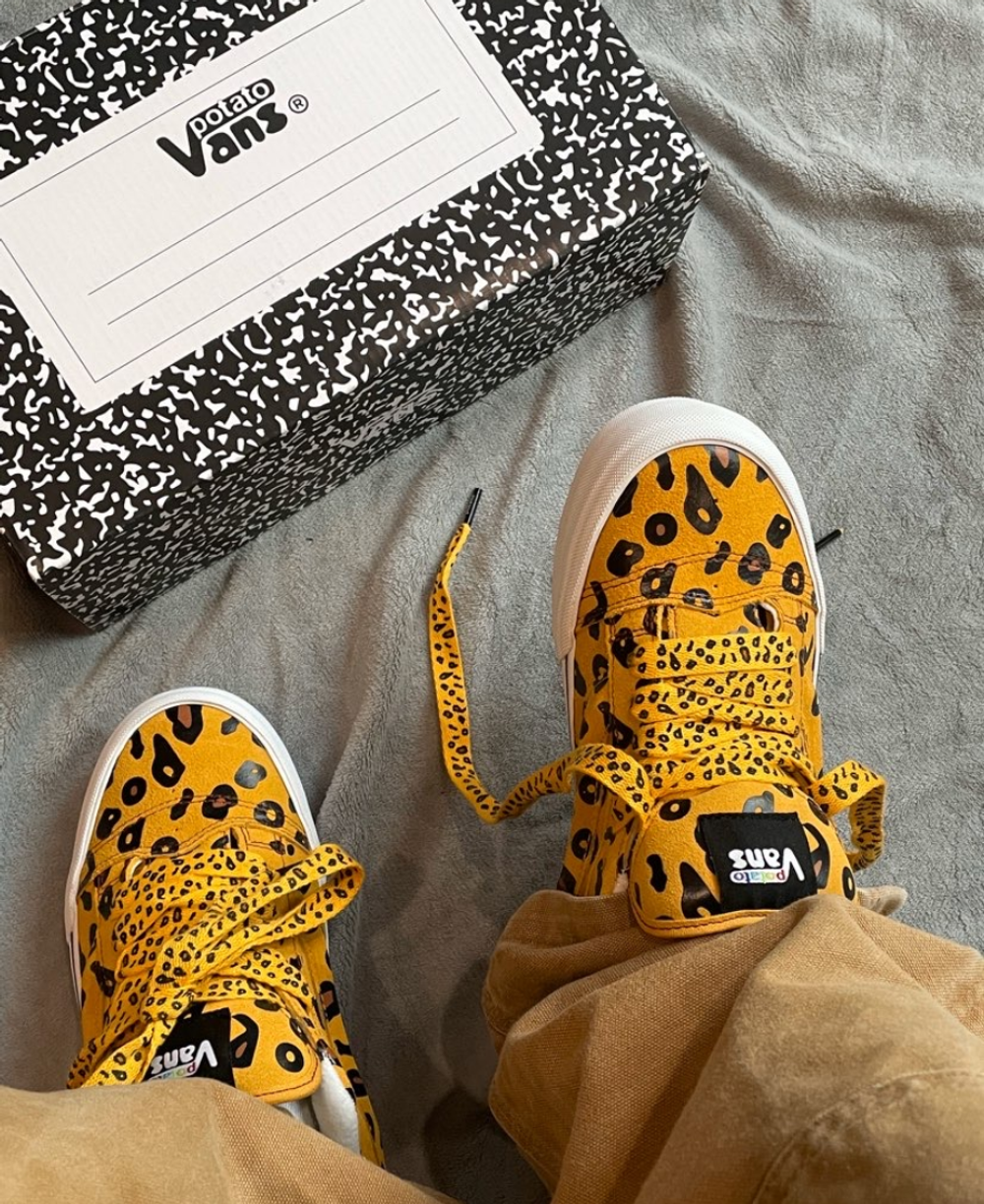 Кеды Imran Potato x Knu-Skool VR3 LX 'Leopard Asphalt' VN0A7Q5JB3G