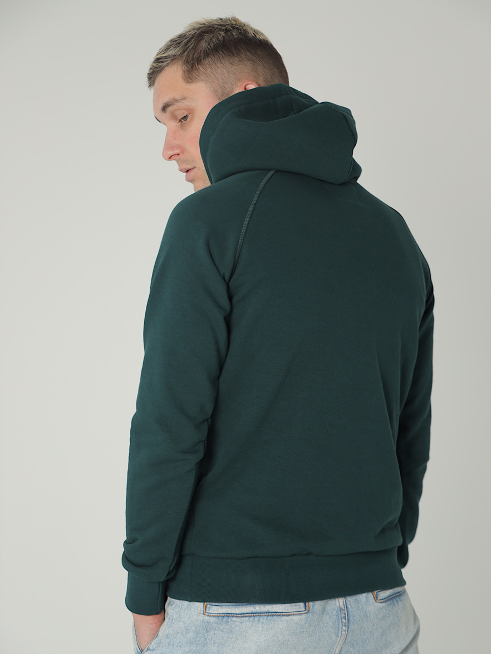 Худи руны зеленое Город Горький мужское