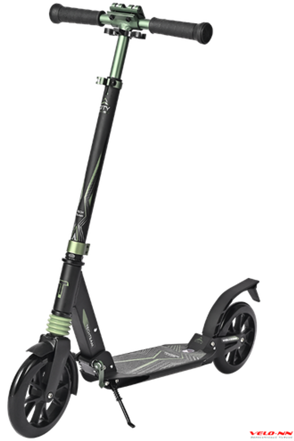 САМОКАТ Tech Team  CITY SCOOTER 2022 зеленый