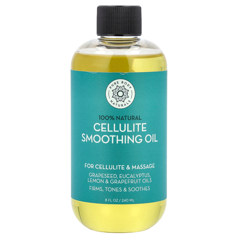 Pure Body Naturals, Масло для разглаживания целлюлита, 240 мл (8 жидк. унц.)