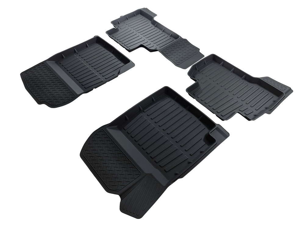 Коврики резиновые в салон 3D LUX для Suzuki Grand Vitara (2005-2015) SRTK.3D.SUZ.GR.V.05G.02058
