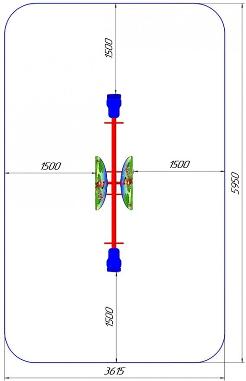 Качалка-балансир Кот в сапогах КБ-24.5