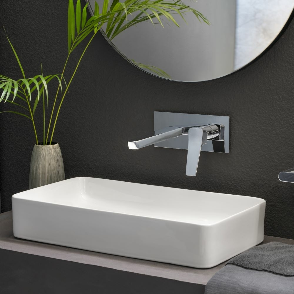 Встраиваемый смеситель для раковины с каскадным изливом PRISMA 422002